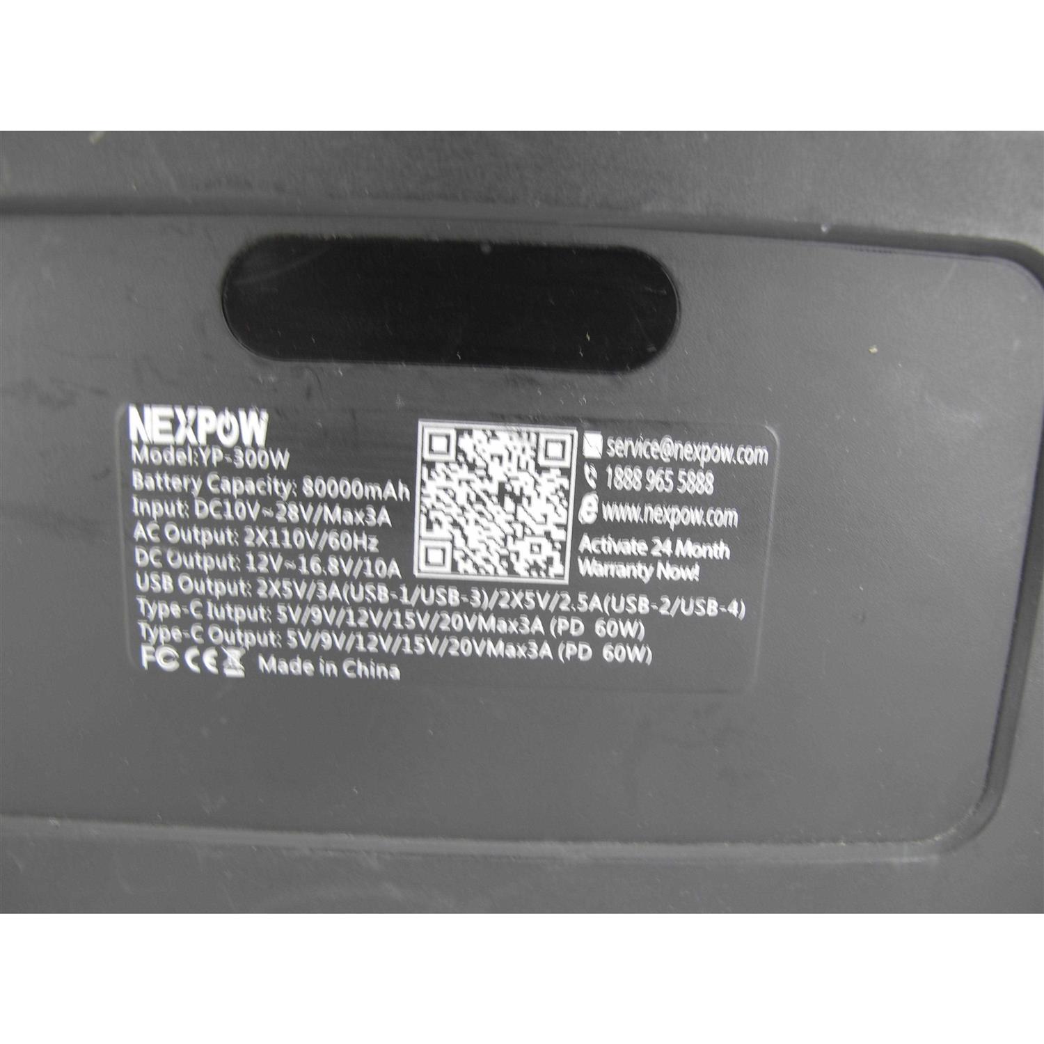 Nexpow 300w Portable Power Station 80000mAh Solar Generator - Cheap Fitting