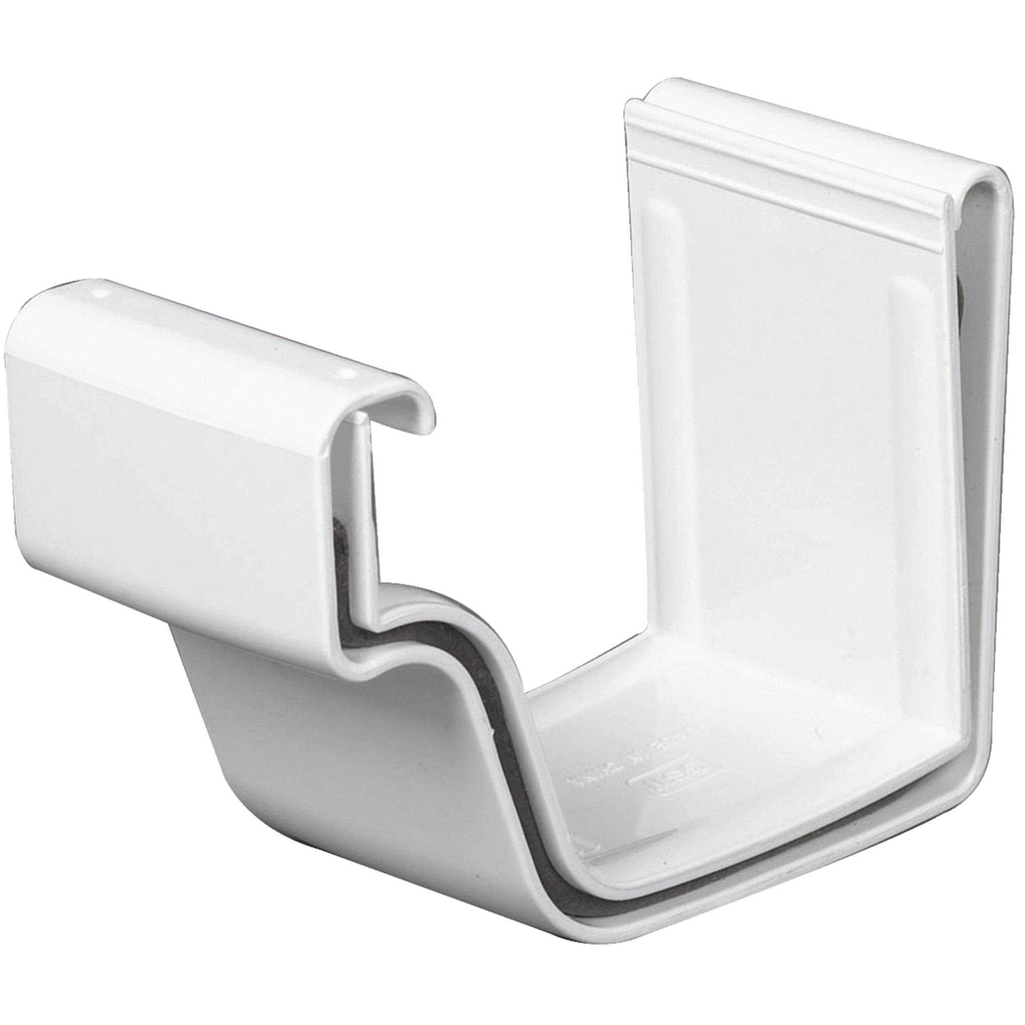 Amerimax Vinyl Gutter Connector White - Cheap Fitting