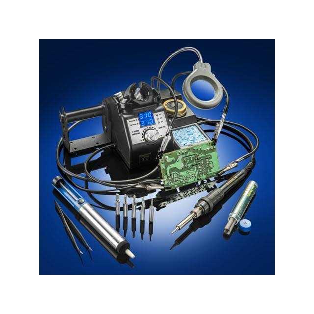 X-Tronic 3060-PRO-ST-ACC 75W Soldering Iron Station 5 Extra Tips 2 LED Displays - Cheap Fitting