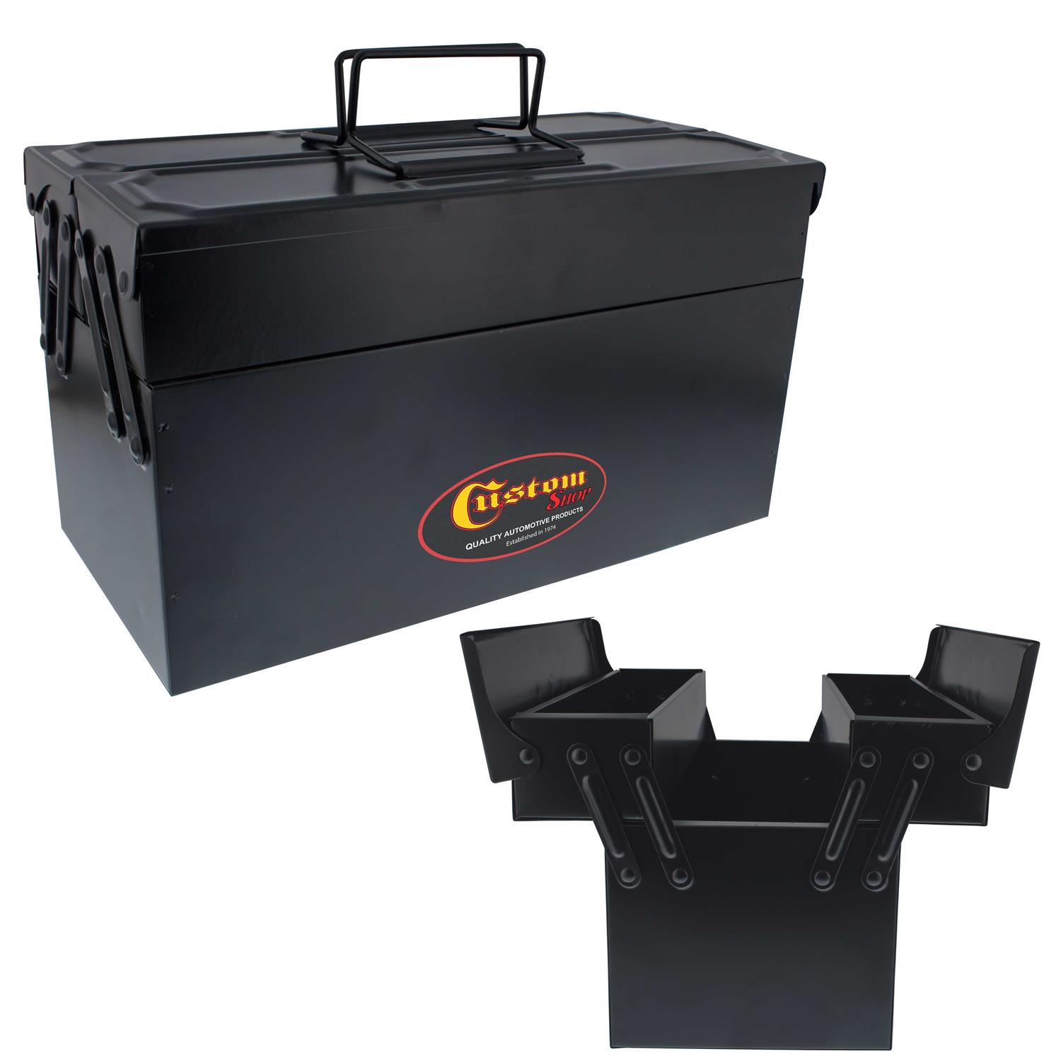 Custom Shop Metal Folding Storage Box Toolbox Storing Auto & Household Tools - Cheap Fitting