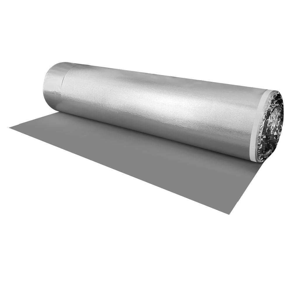 Dekorman Premium Plus T 120 mil Acoustic Underlayment with Silver Foil for Laminate Floor - Cheap Fitting