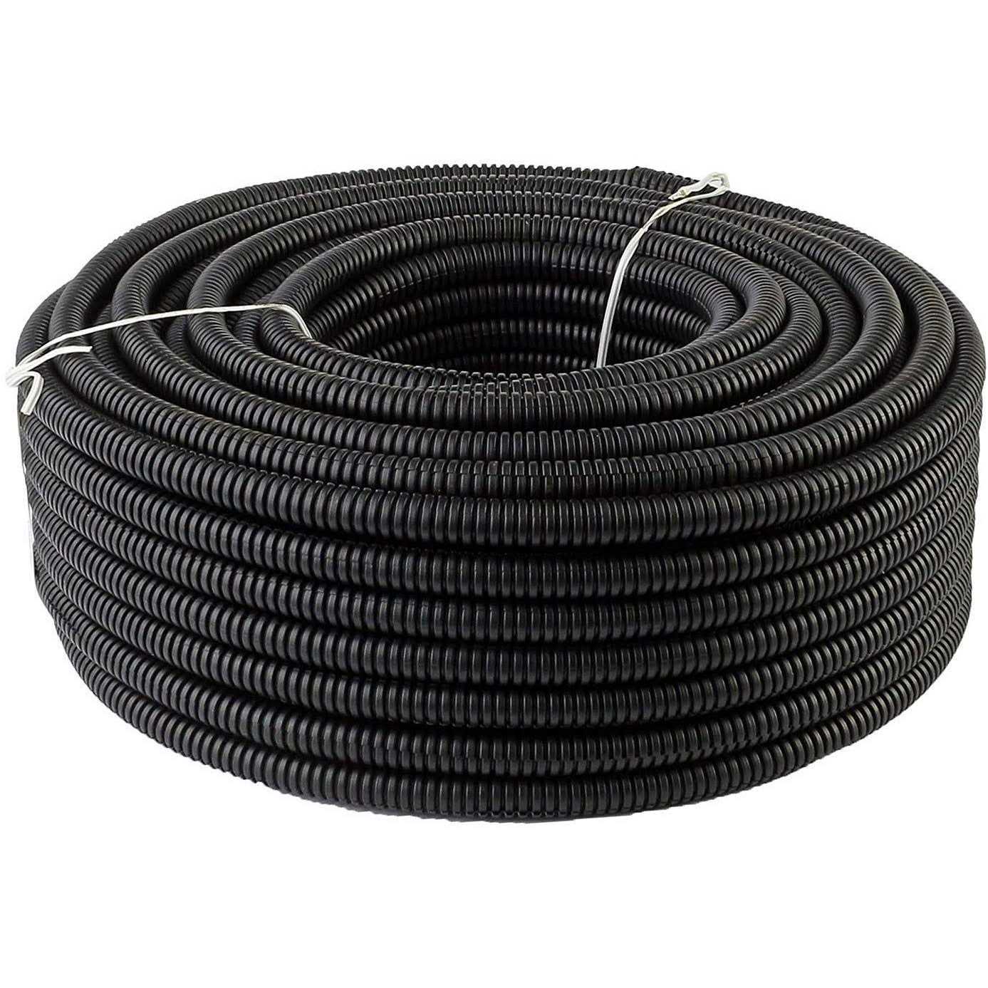 Split Wire Loom Conduit Polyethylene Tubing Black Color Sleeve Tube - Cheap Fitting