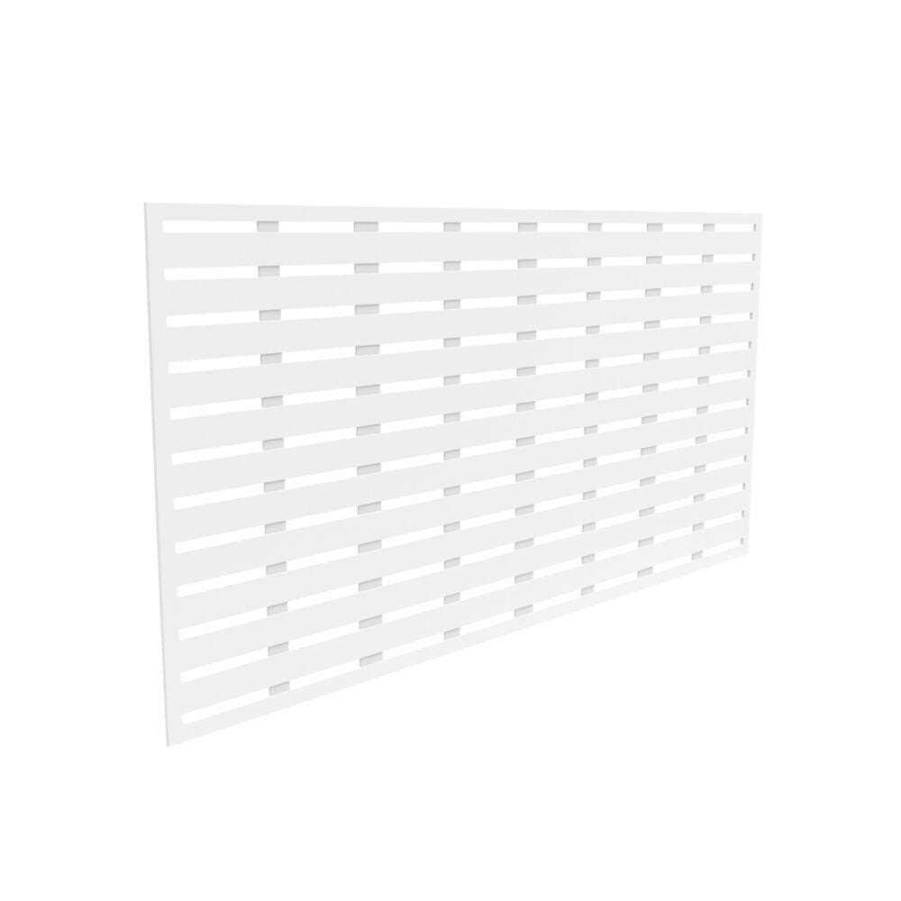 Barrette Outdoor Living 3 ft. x 6 ft. Boardwalk Polypropylene Decorative Screen Panel - Cheap Fitting