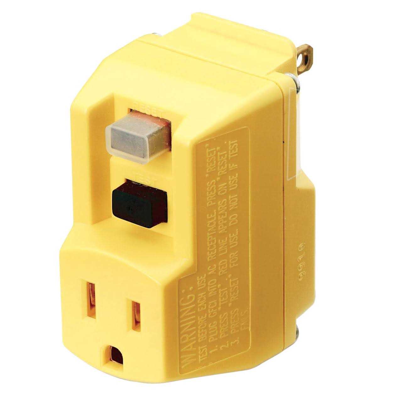 TRC 14650013-6 Shockshield GFCI Portable Plug - Cheap Fitting