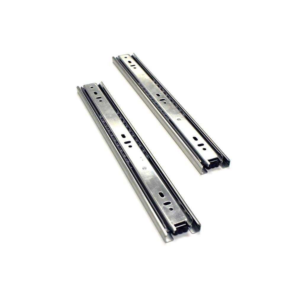 14 in. Side Mount Full Extension Ball Bearing Drawer Slide with Installation Screws 1-Pair - Cheap Fitting