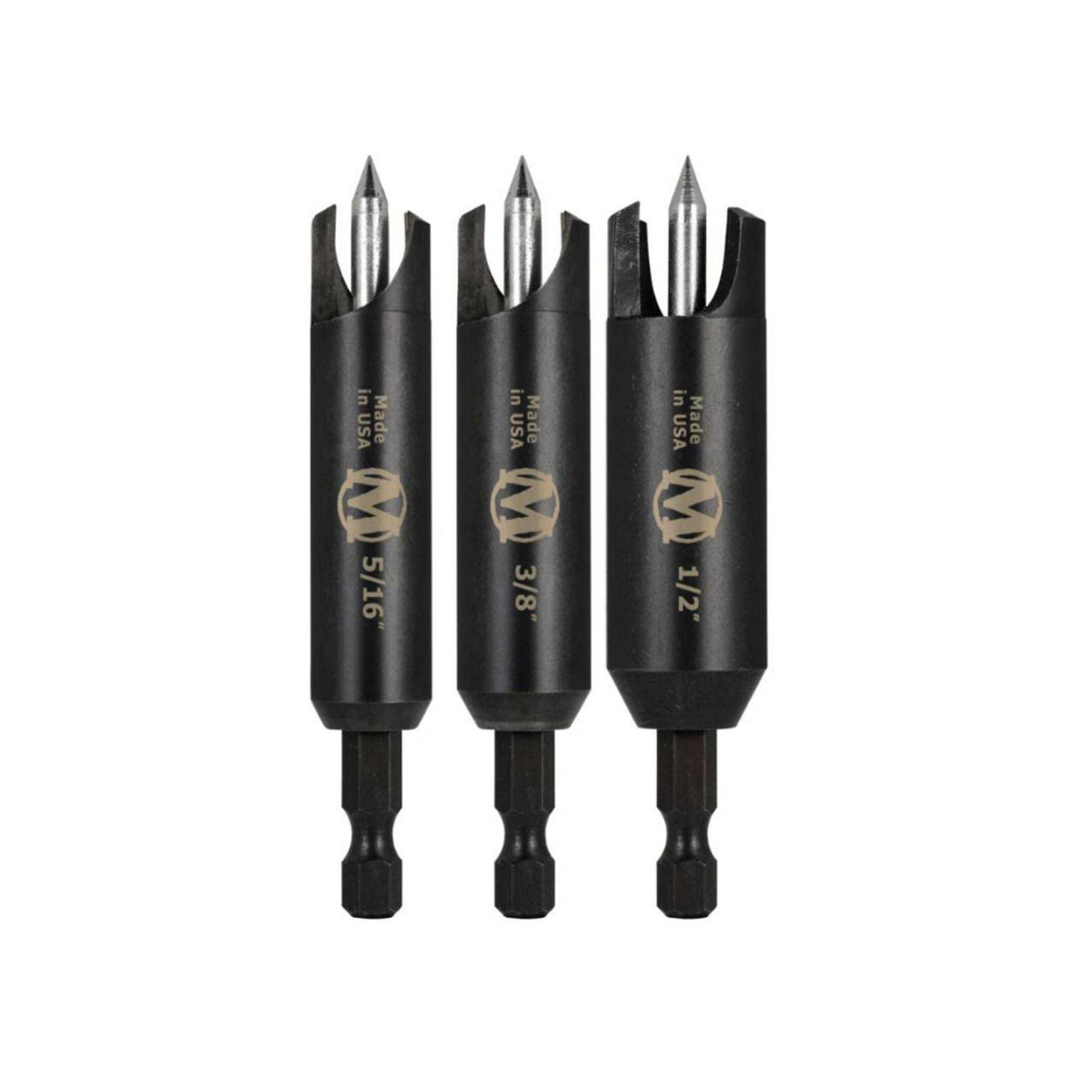 Montana Brand Self-Centering Plug Cutter Set - Cheap Fitting