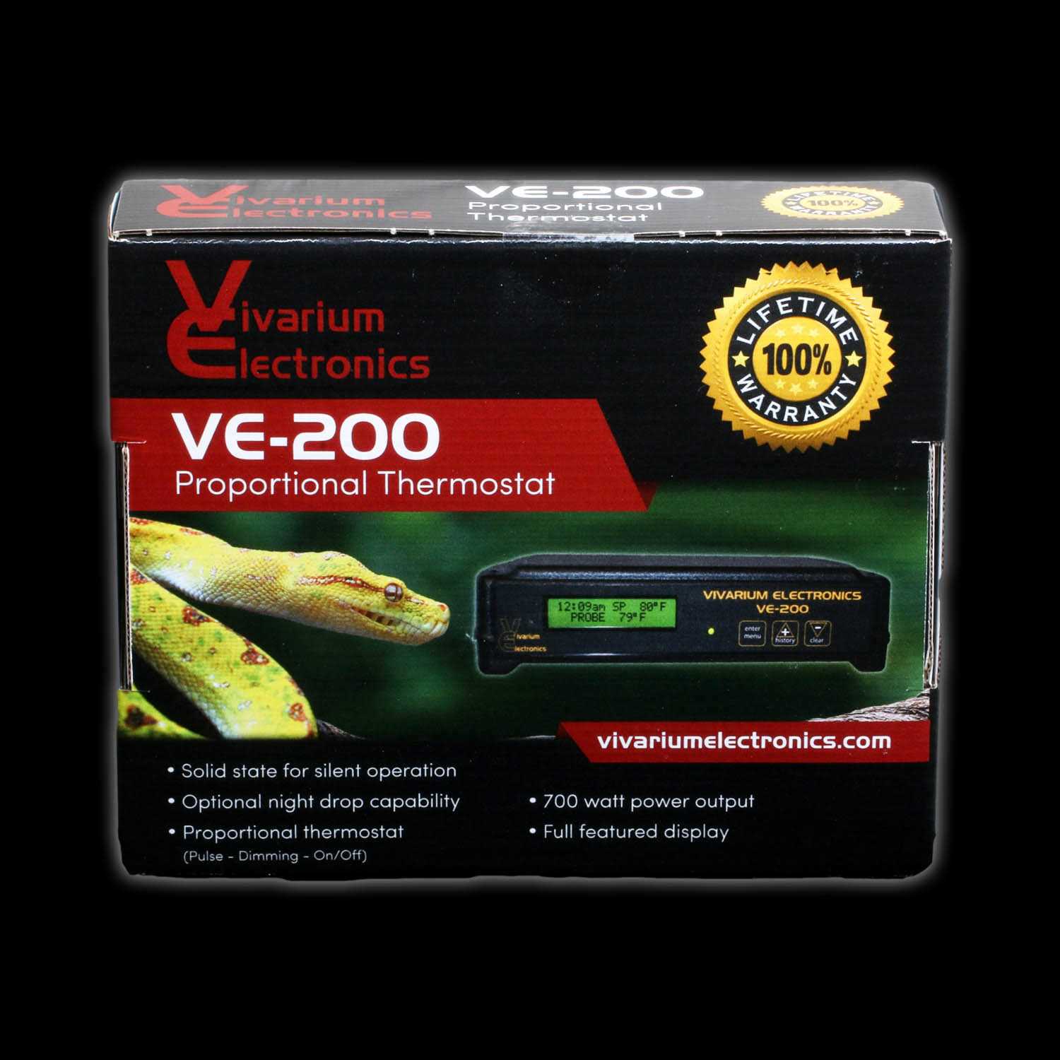 Vivarium Electronics VE-200 Thermostat - Cheap Fitting
