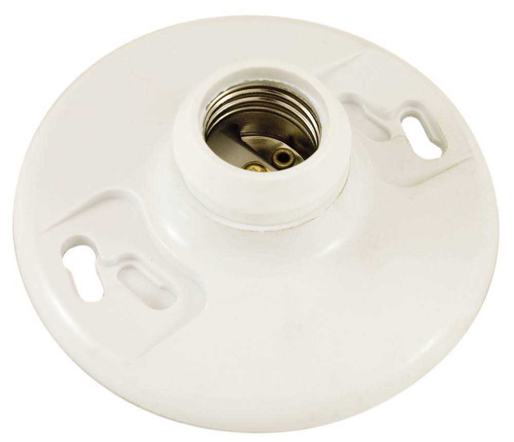Leviton 10045 Porcelain Keyless Lampholder - Cheap Fitting