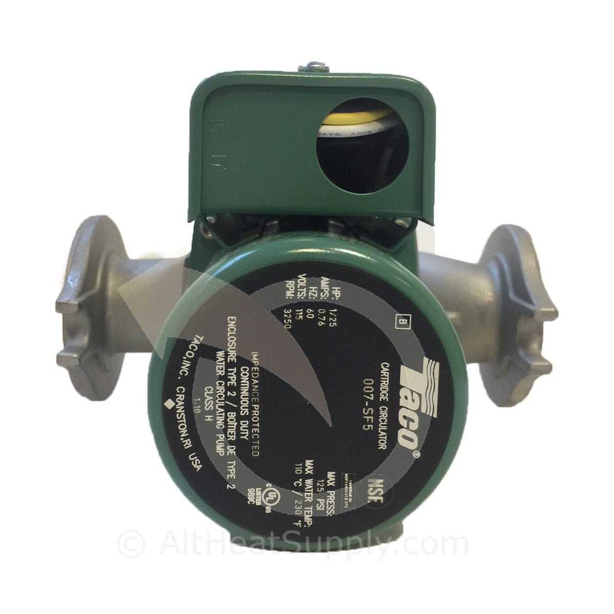 Taco 007-SF5 Circulator Pump - Cheap Fitting