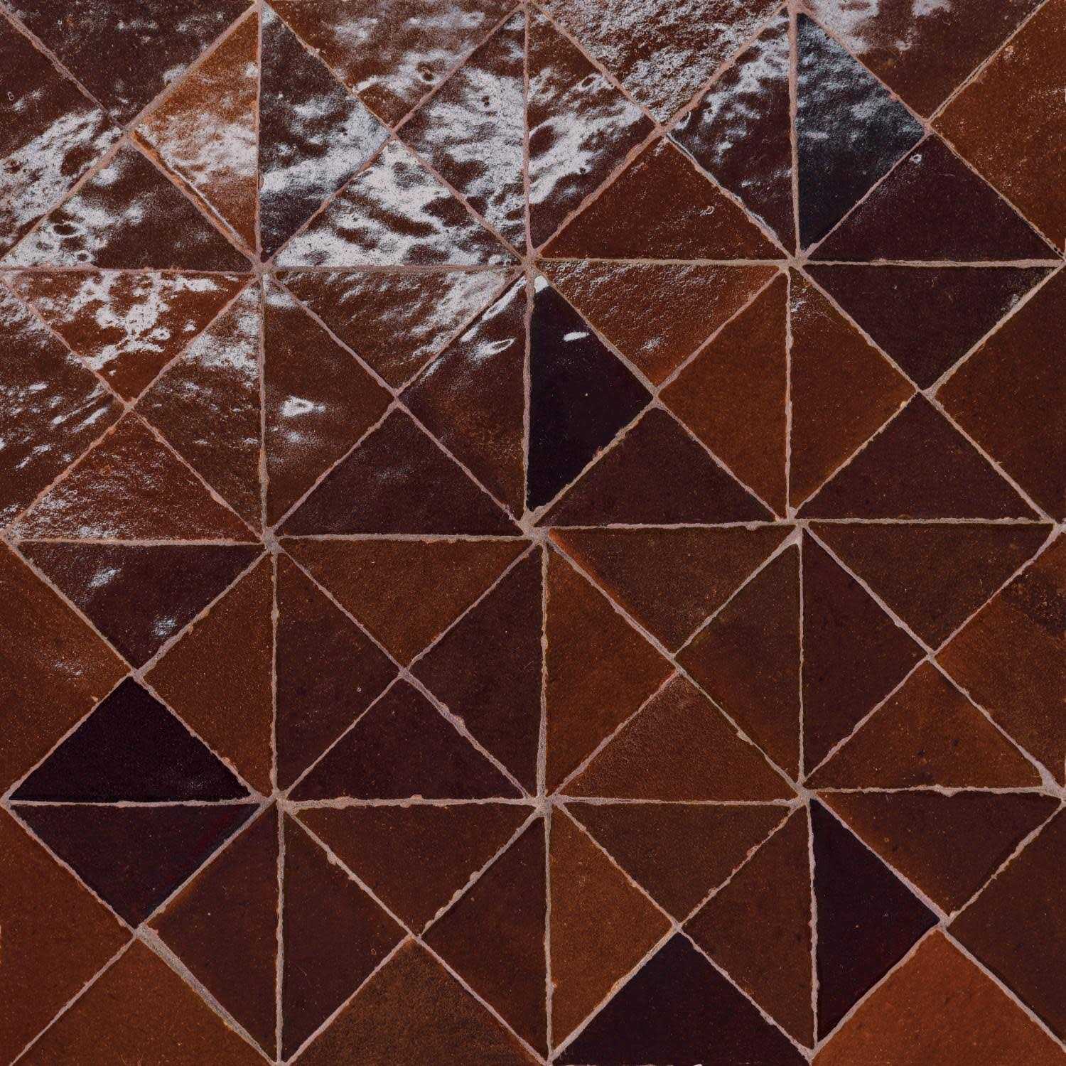 Bedrosians Tile & Stone Zagora Triangle Mosaic - Cheap Fitting