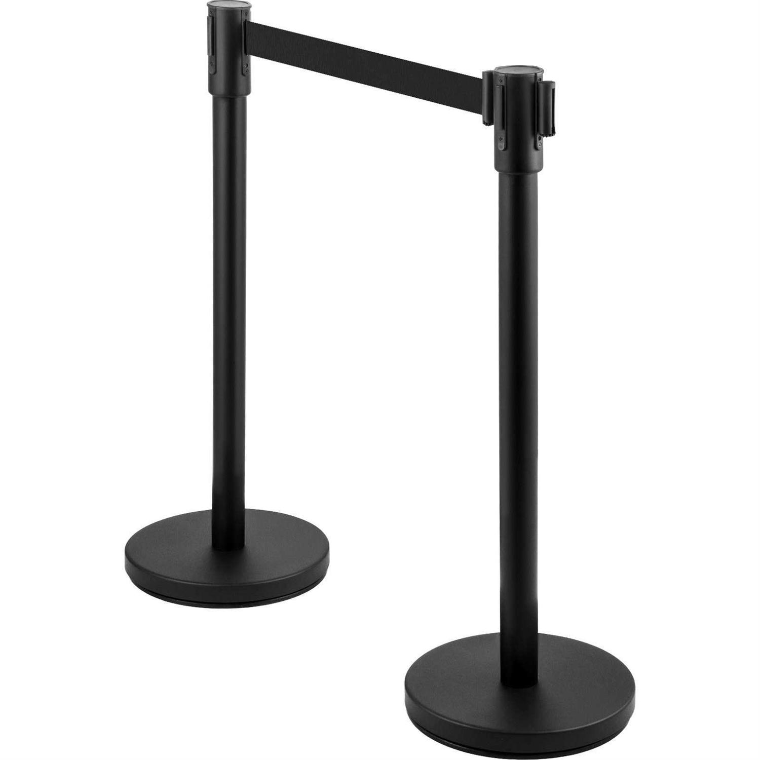 VEVOR Crowd Control Stanchion Set, Stanchion Set with 6.6 ft/2 m - Cheap Fitting