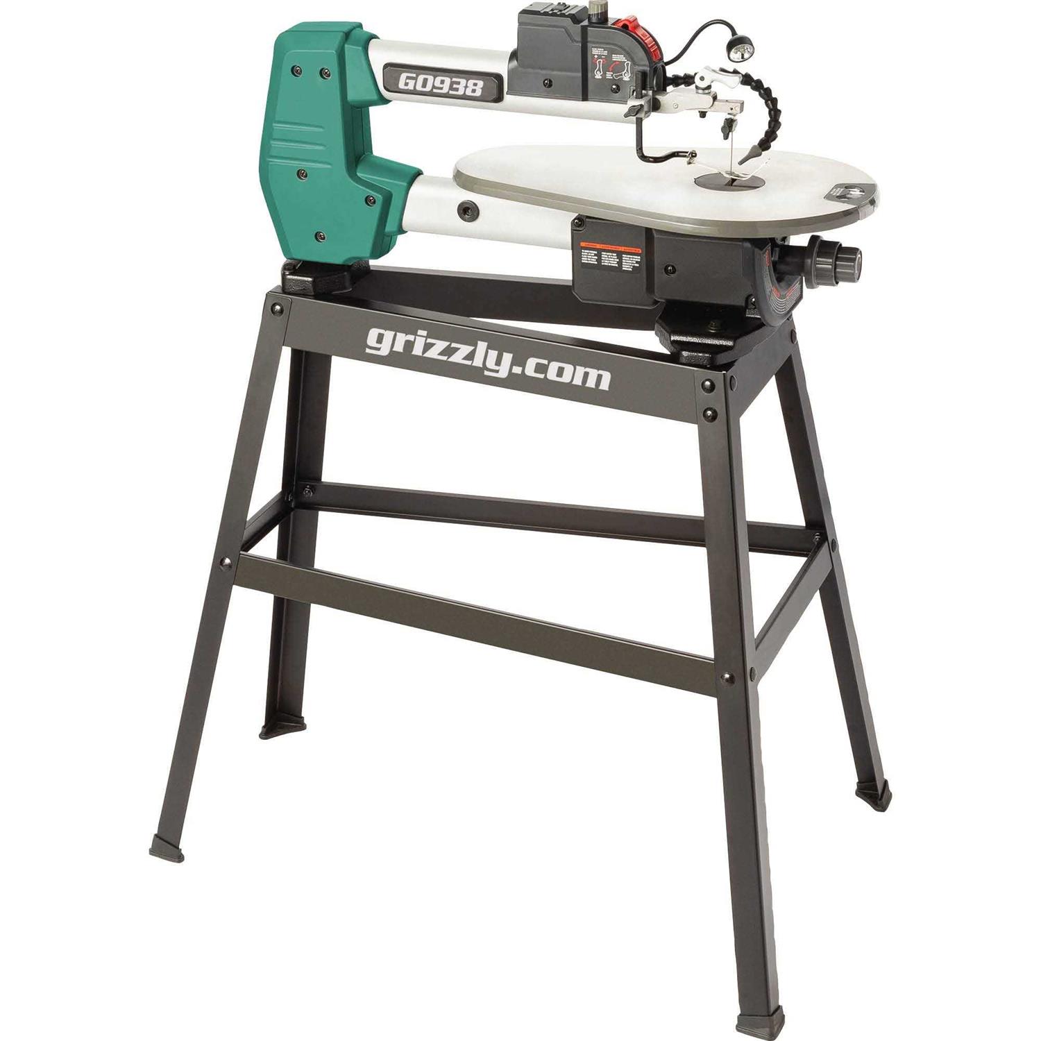 Grizzly 18 Scroll Saw with Stand G0938 - Cheap Fitting