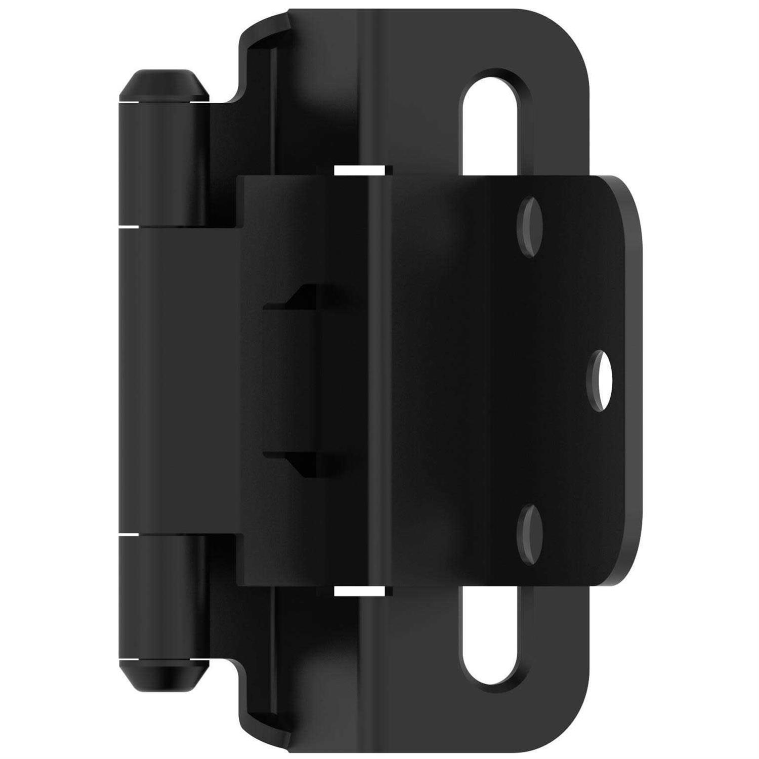 Amerock Self Closing 3/8 Inset Partial Wrap Cabinet Hinge BPR7565FB - Cheap Fitting