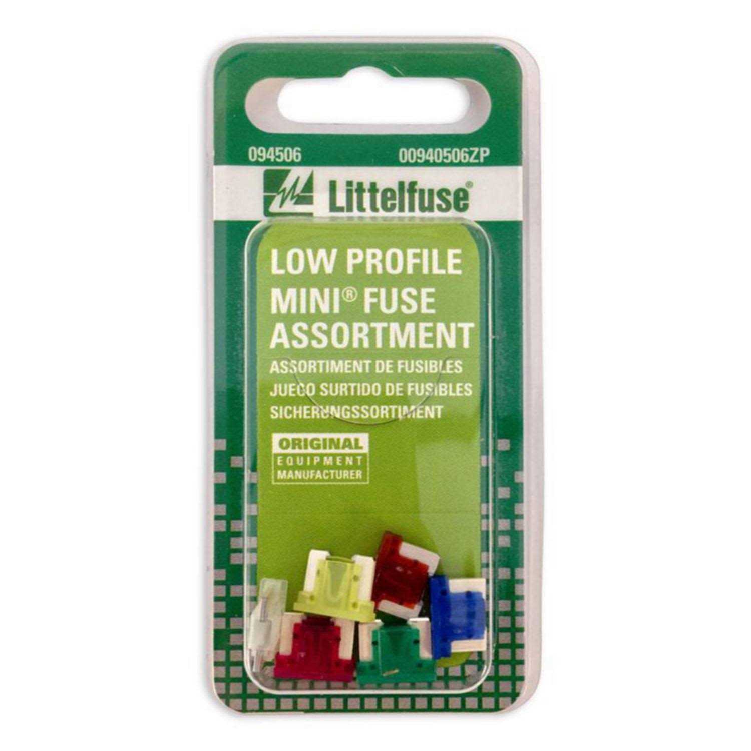 Littelfuse 00940506ZP Low Profile Mini Fuse Assortment - Cheap Fitting