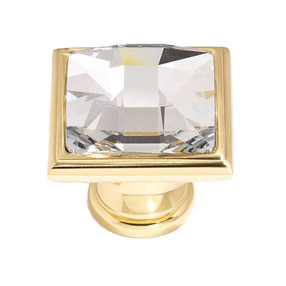 Alno Swarovski Crystal Square Knob C212-CLR/ - Cheap Fitting