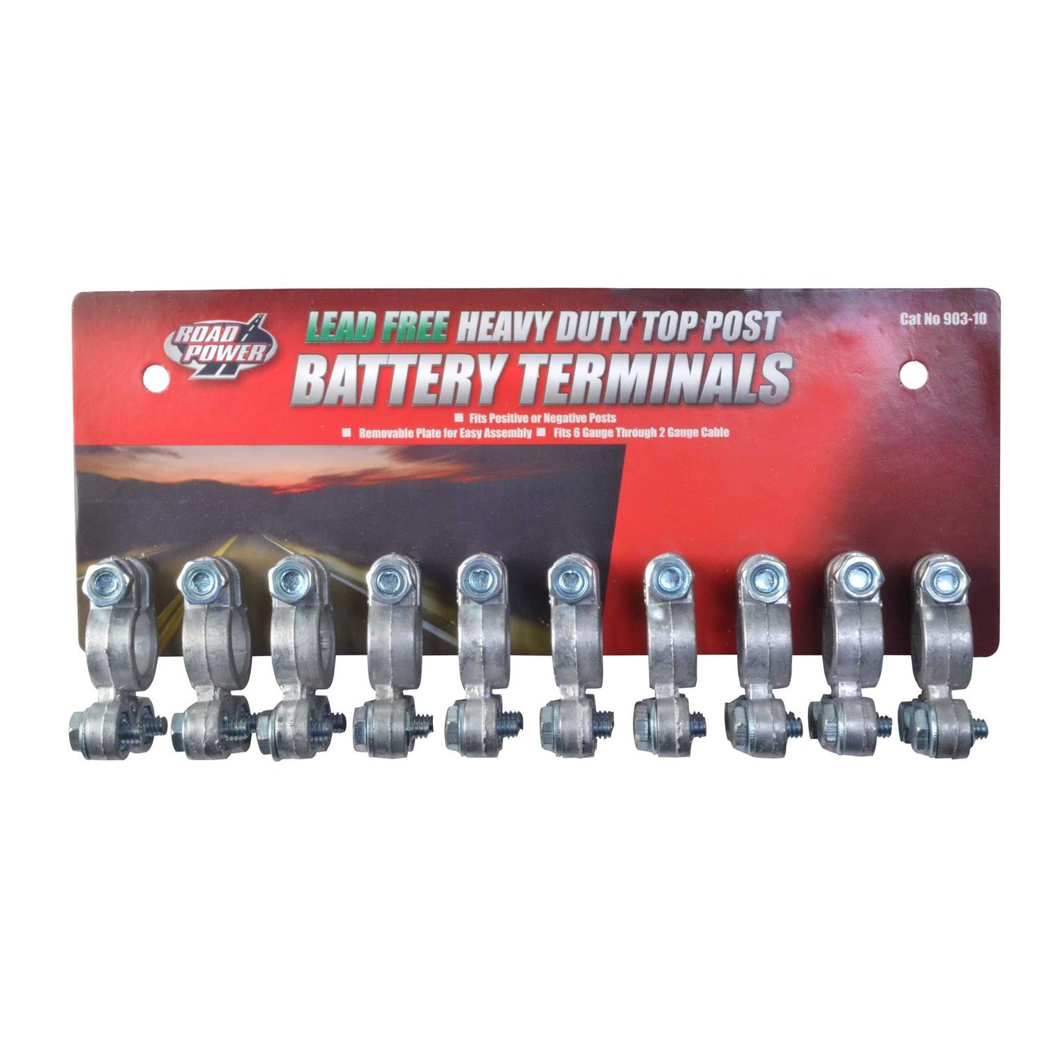 Coleman 903-10 Universal Top Post Battery Terminals - Cheap Fitting