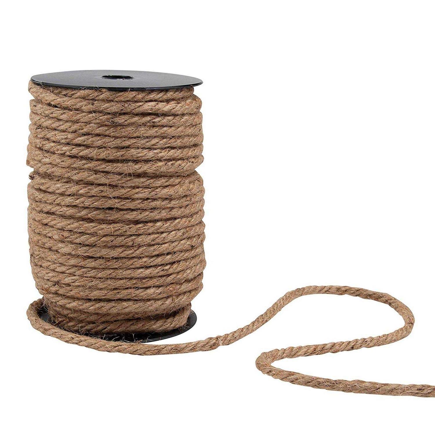 Genie Crafts 100 Feet Nautical Rope for Crafts - Cheap Fitting