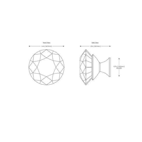 Wisdom Stone Nina Cabinet Knob 4223 - Cheap Fitting