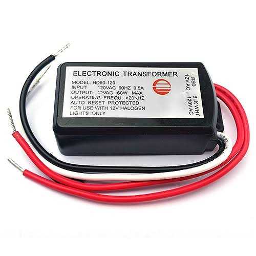 HD60-120 60watt 12VAC Electronic Encapsulated Transformer - Cheap Fitting
