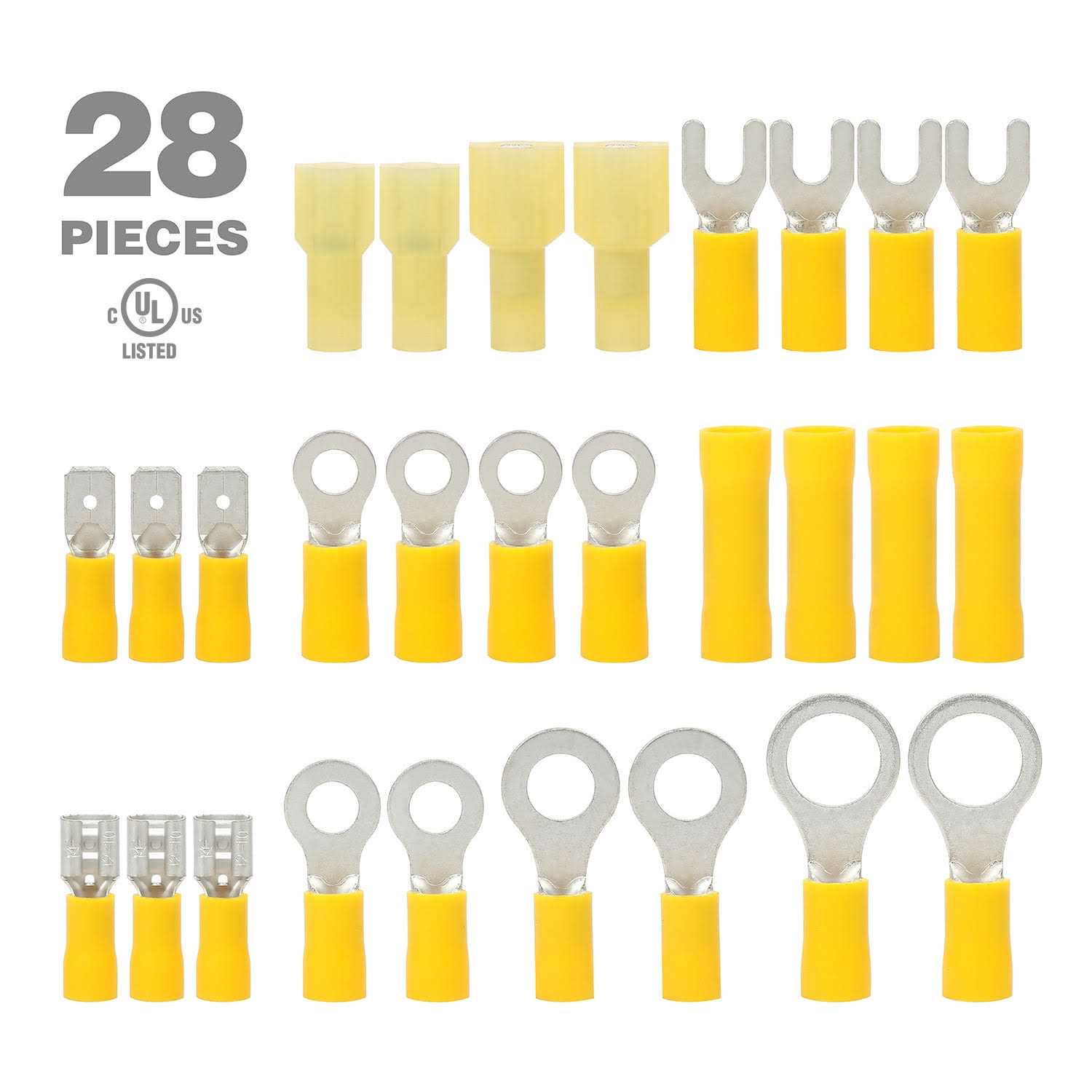 Ever Start 28-Piece Assorted Connectors Kit 5103 - Cheap Fitting