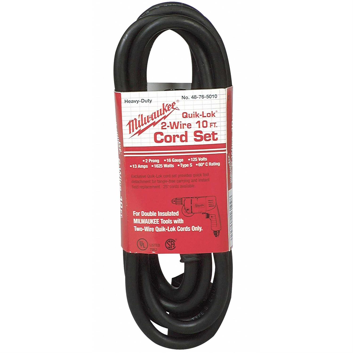 Milwaukee 48-76-5010 Quik-Lok Cord - Cheap Fitting