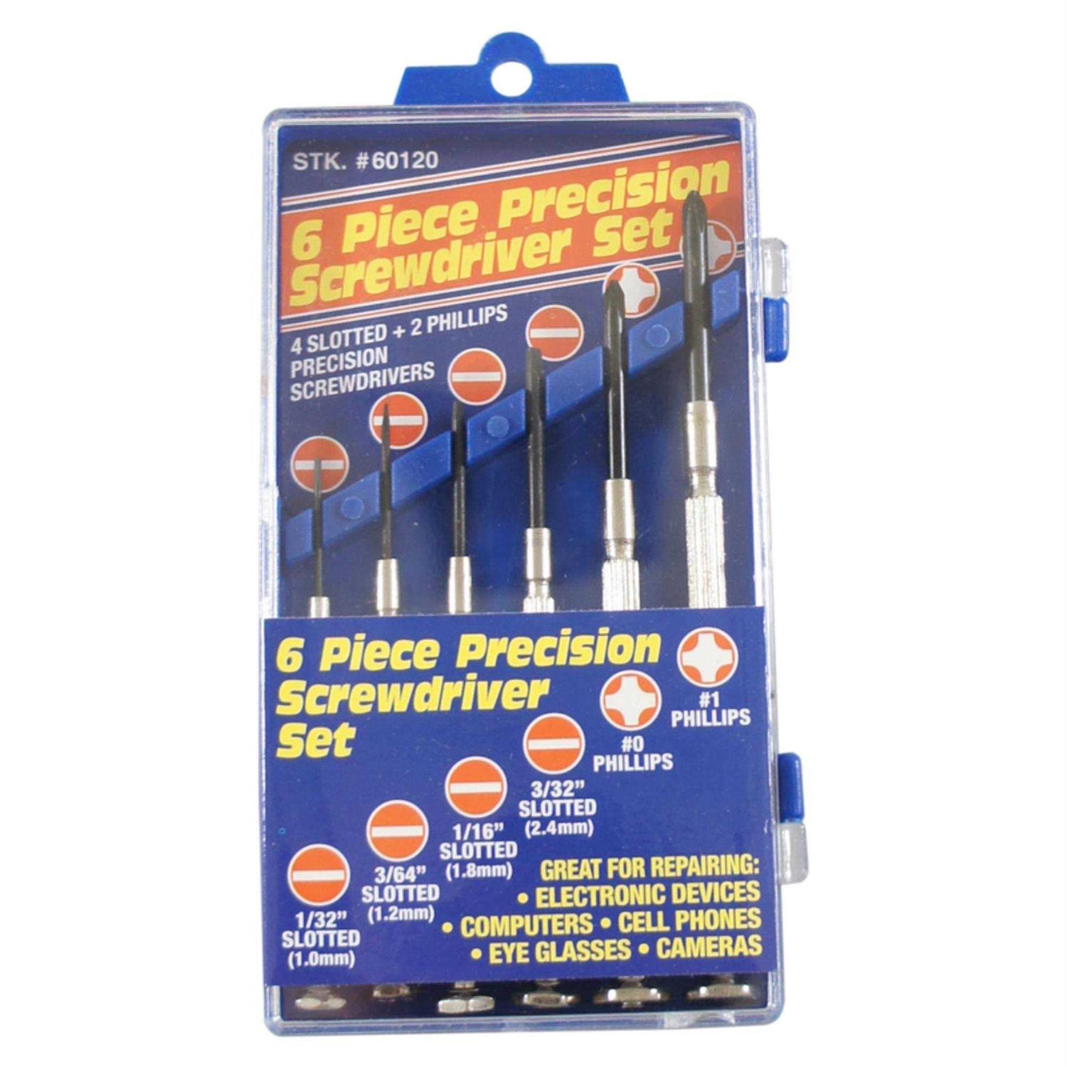 Best Way Tools 6-Piece Precision Screwdriver Set - Cheap Fitting