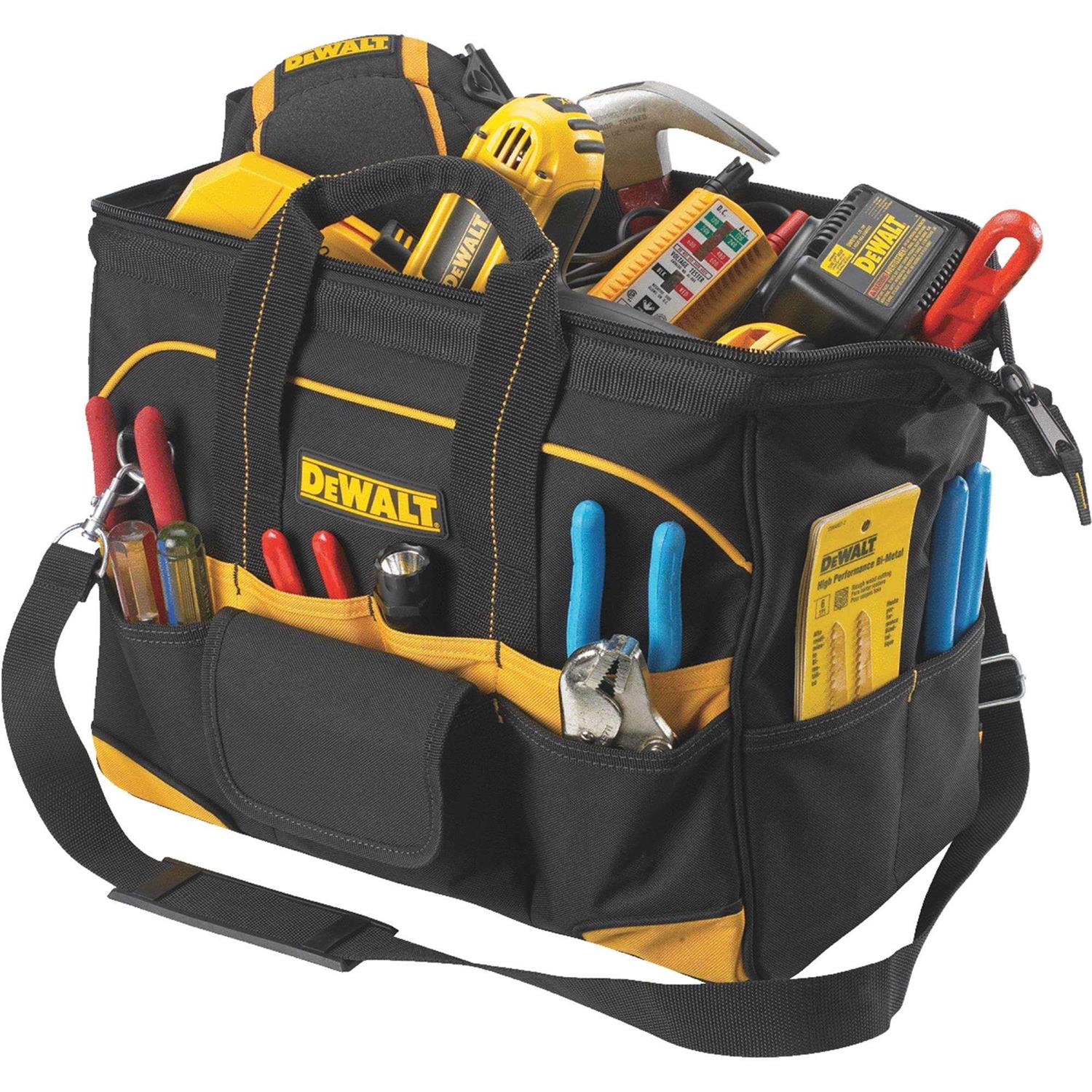 DeWalt 16 in. Tradesman’s Tool Bag - Cheap Fitting