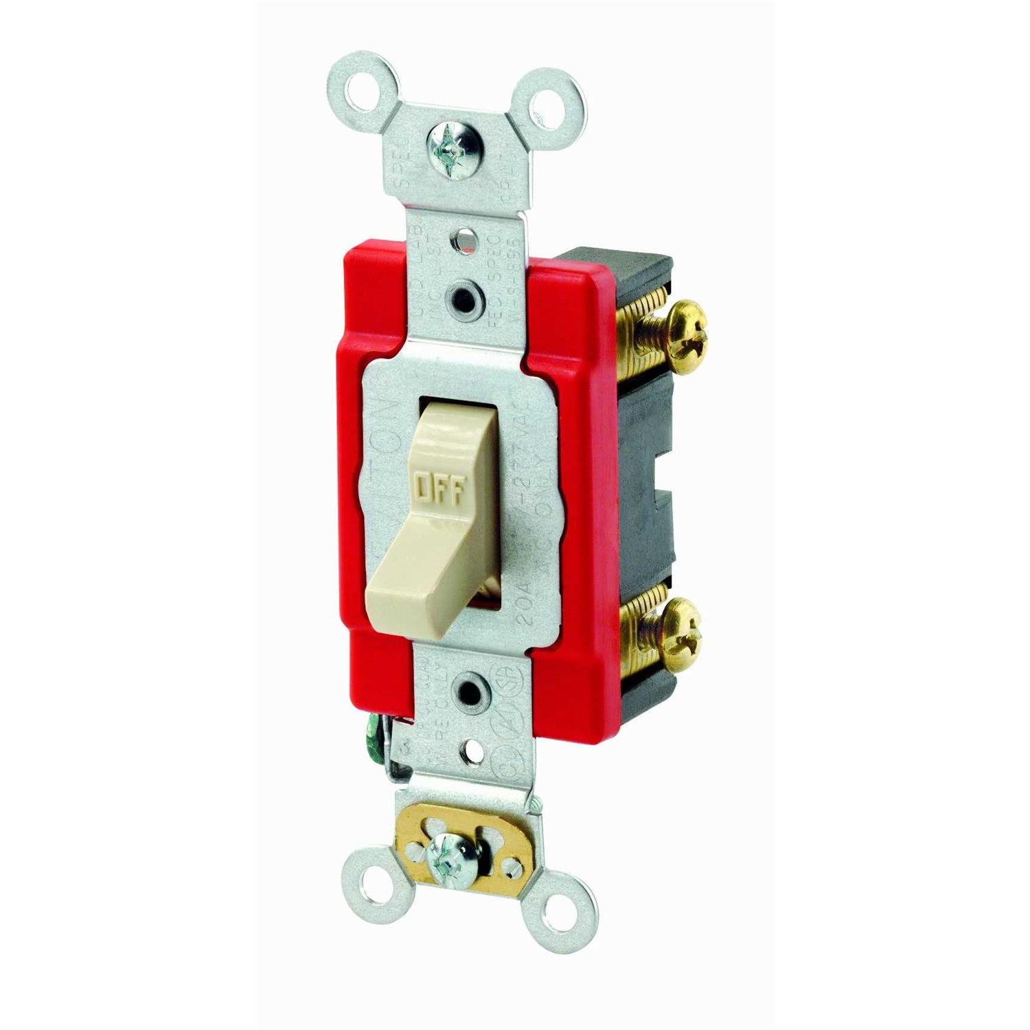 Leviton Single-Pole Toggle Switch 1221 - Cheap Fitting