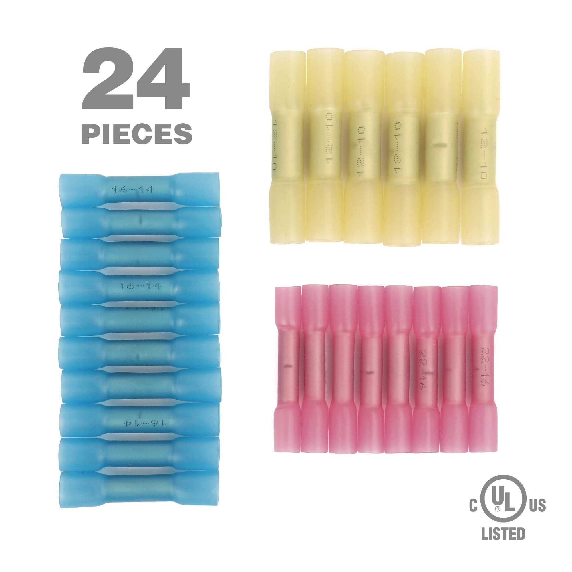 Everstart 24-Piece Heat Shrink Splice Connectors Kit,Red 5106 - Cheap Fitting