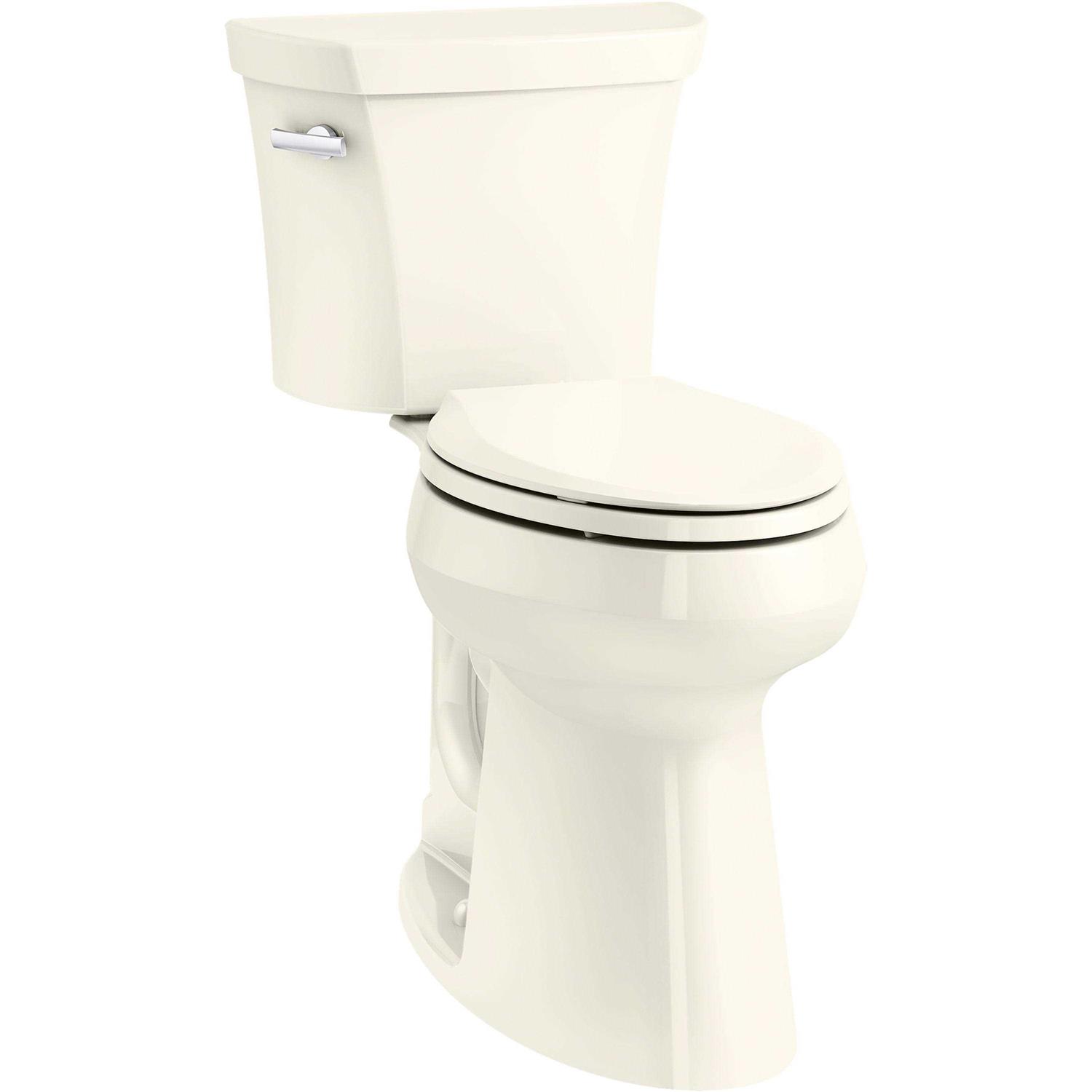Kohler Highline Tall Two-piece Elongated 1.28 gpf Tall height toilet - Cheap Fitting