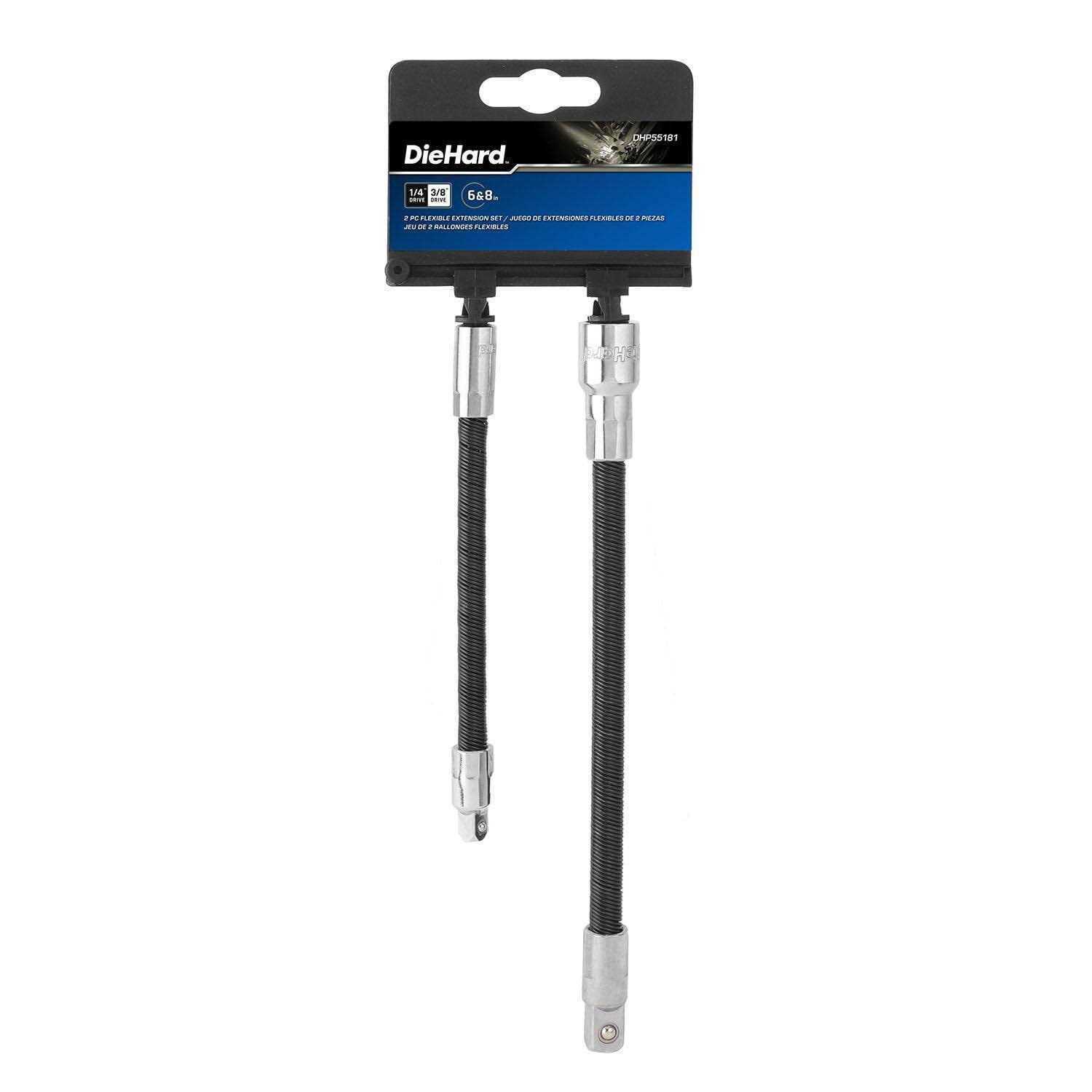 Diehard 1/4 and 3/8 Flex Extention Bar Set DHP55181 - Cheap Fitting