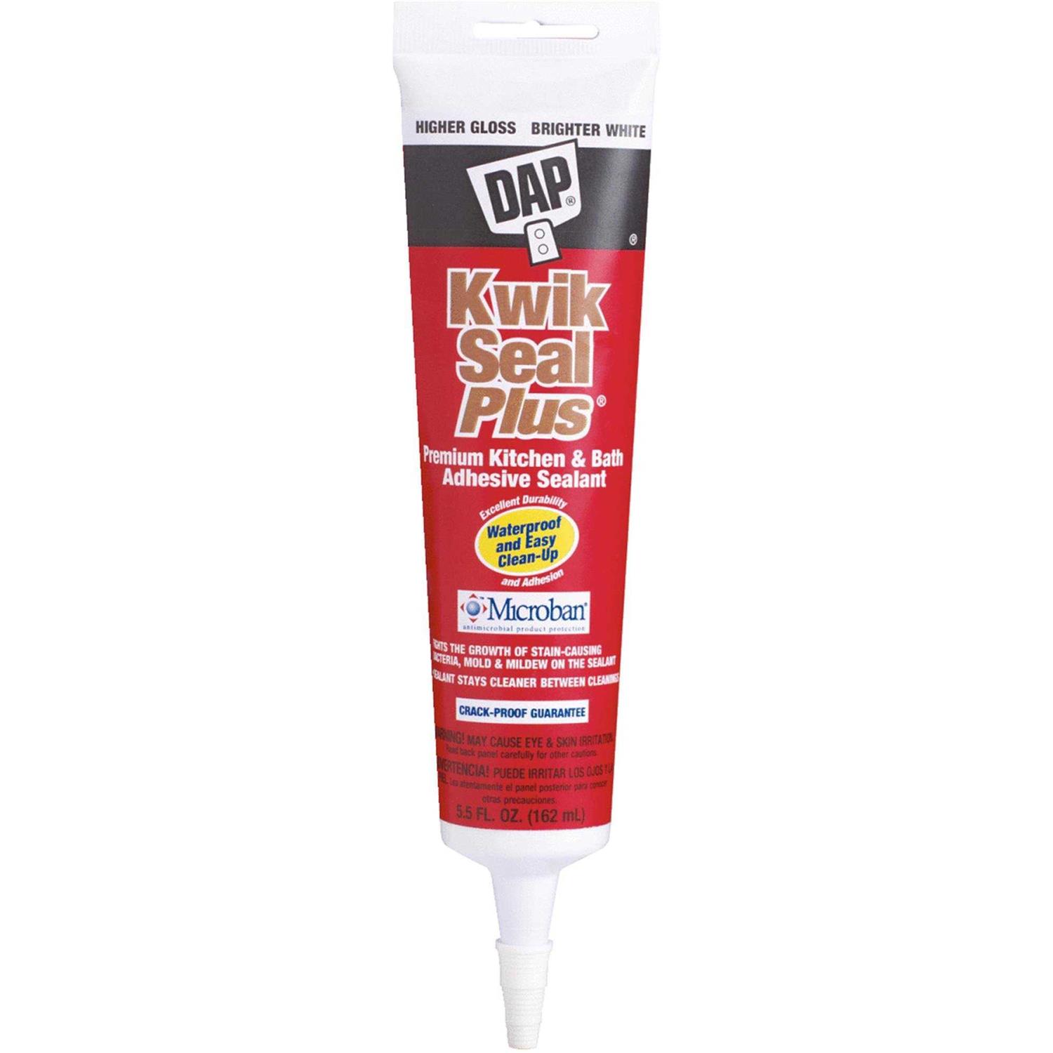 Dap Kwik Seal Plus Kitchen Bath Adhesive Caulk - Cheap Fitting