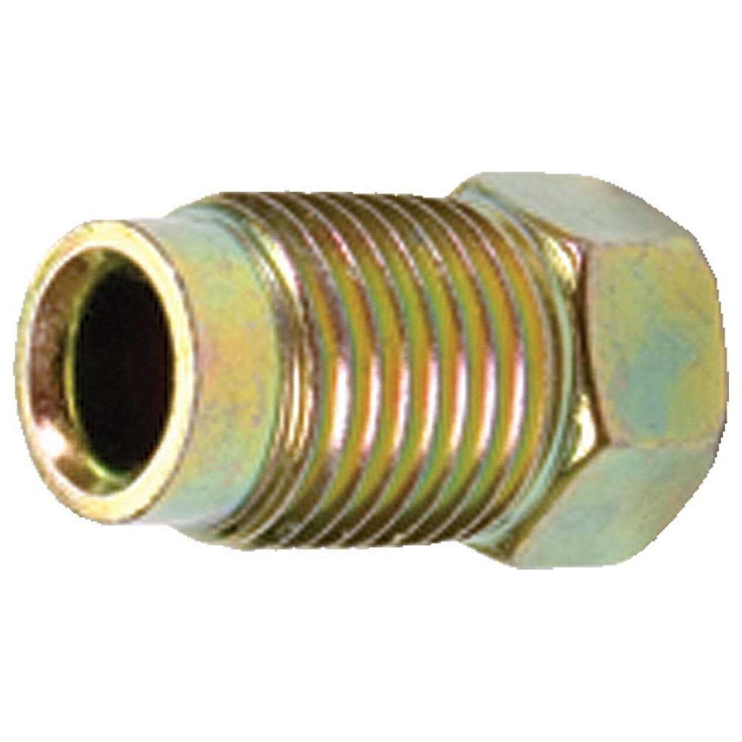 SUR&R BR205 M10 x 1.0 Gold Inverted Flare Nut - Cheap Fitting