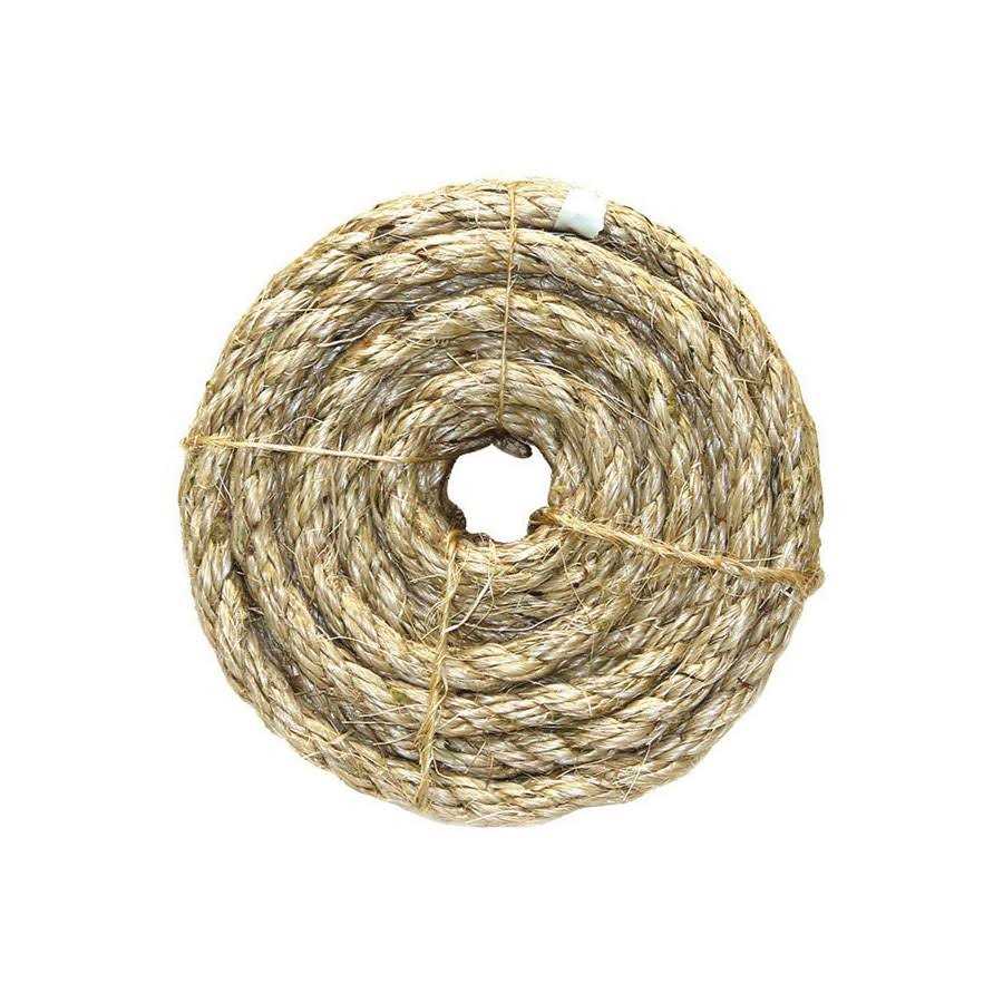 Ace D x 50 ft. L Tan Twisted Sisal Rope - Cheap Fitting