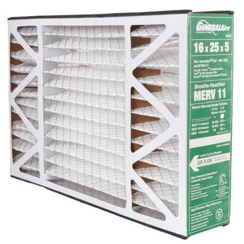 GeneralAire 6FM1625 (3-Pack) – 16 x 25 x 5  Filter Media for MAC 1400 and MAC 2400, MERV 11 - Cheap Fitting