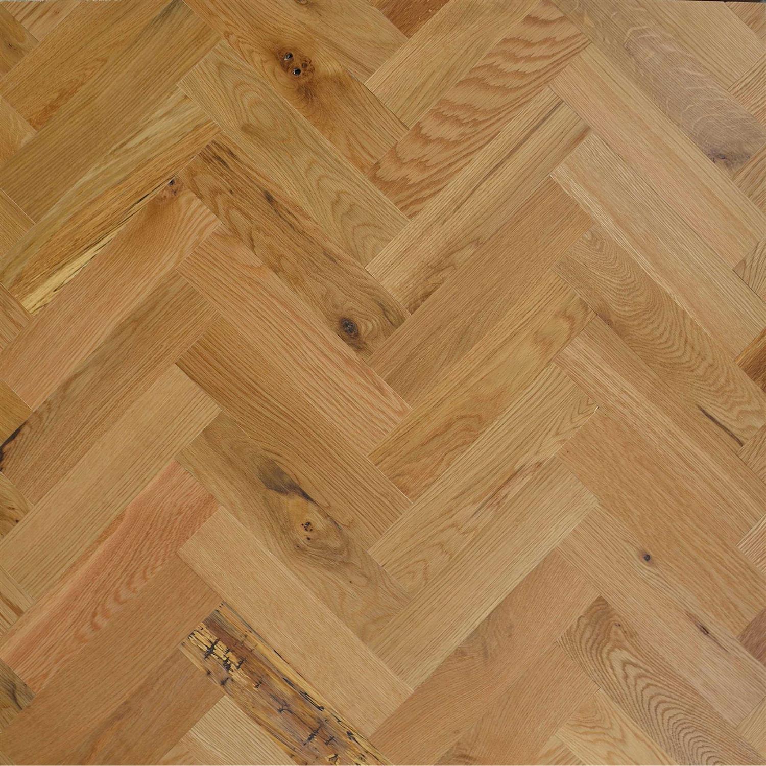 Timberchic Herringbone Pattern Wall Planks – Baxter Blonde - Cheap Fitting