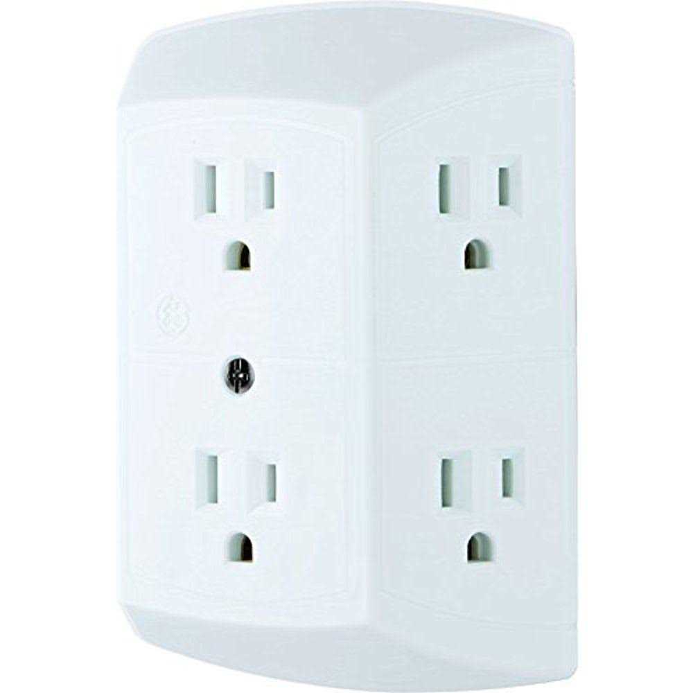 GE 6-Outlet In-Wall Adapter - Cheap Fitting