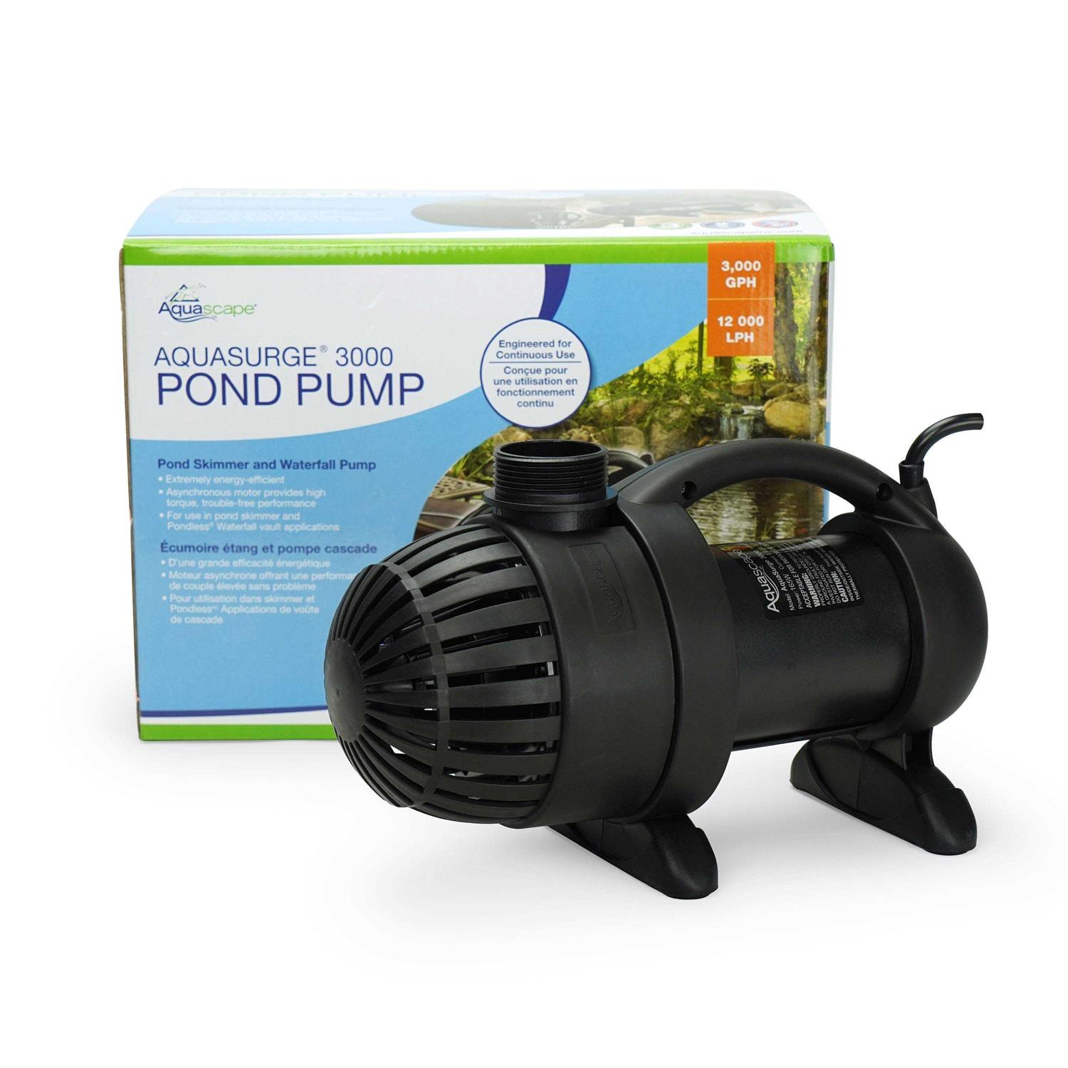 Aquascape AquaSurge 3000 Pump - Cheap Fitting