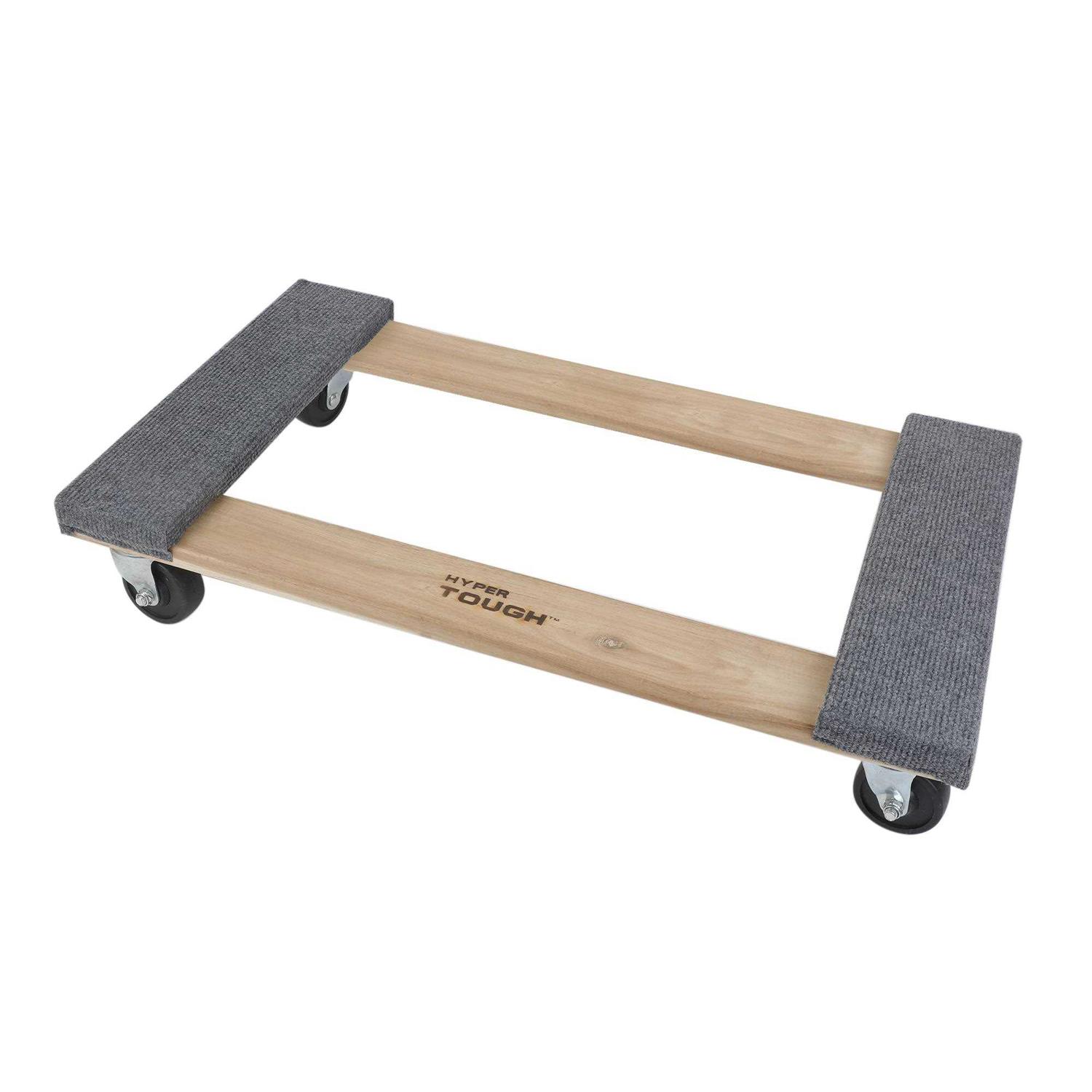 Hyper Tough 30 Wooden Moving Dolly - Cheap Fitting