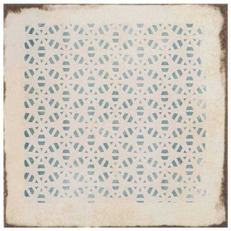 Ivy Hill Tile Santa Fe Deco 7.87 in. x 7.87 in. Matte Porcelain Floor and Wall Tile - Cheap Fitting