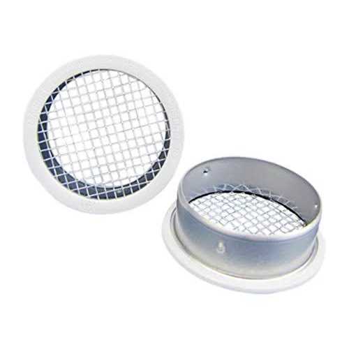 Round Open Screen Vent w mesh - Cheap Fitting