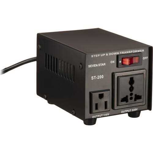 Sevenstar ST-200 200W Step Up Step Down Transformer ST-200 U/D - Cheap Fitting