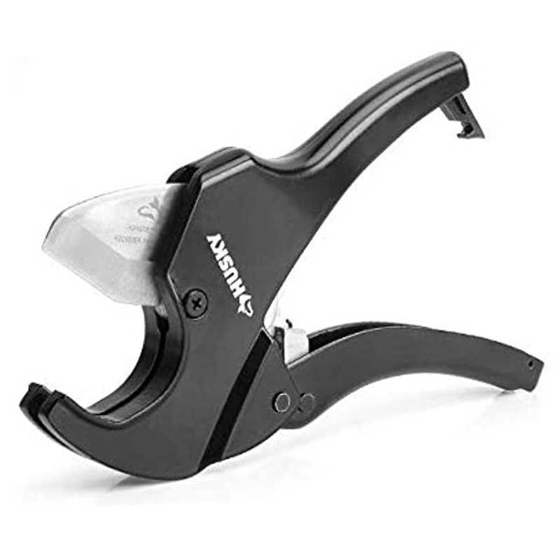Husky 1-1/4 in. Ratcheting PVC Cutter 1003002231 - Cheap Fitting