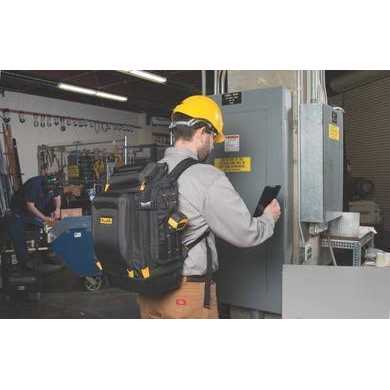 Professional Tool Backpack Over 30 Pockets In Six Main Storage Compartments Rugged Waterproof Bottom - Cheap Fitting