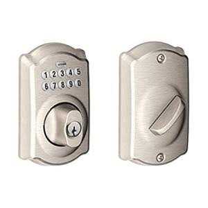 Schlage Camelot Keypad Deadbolt - Cheap Fitting