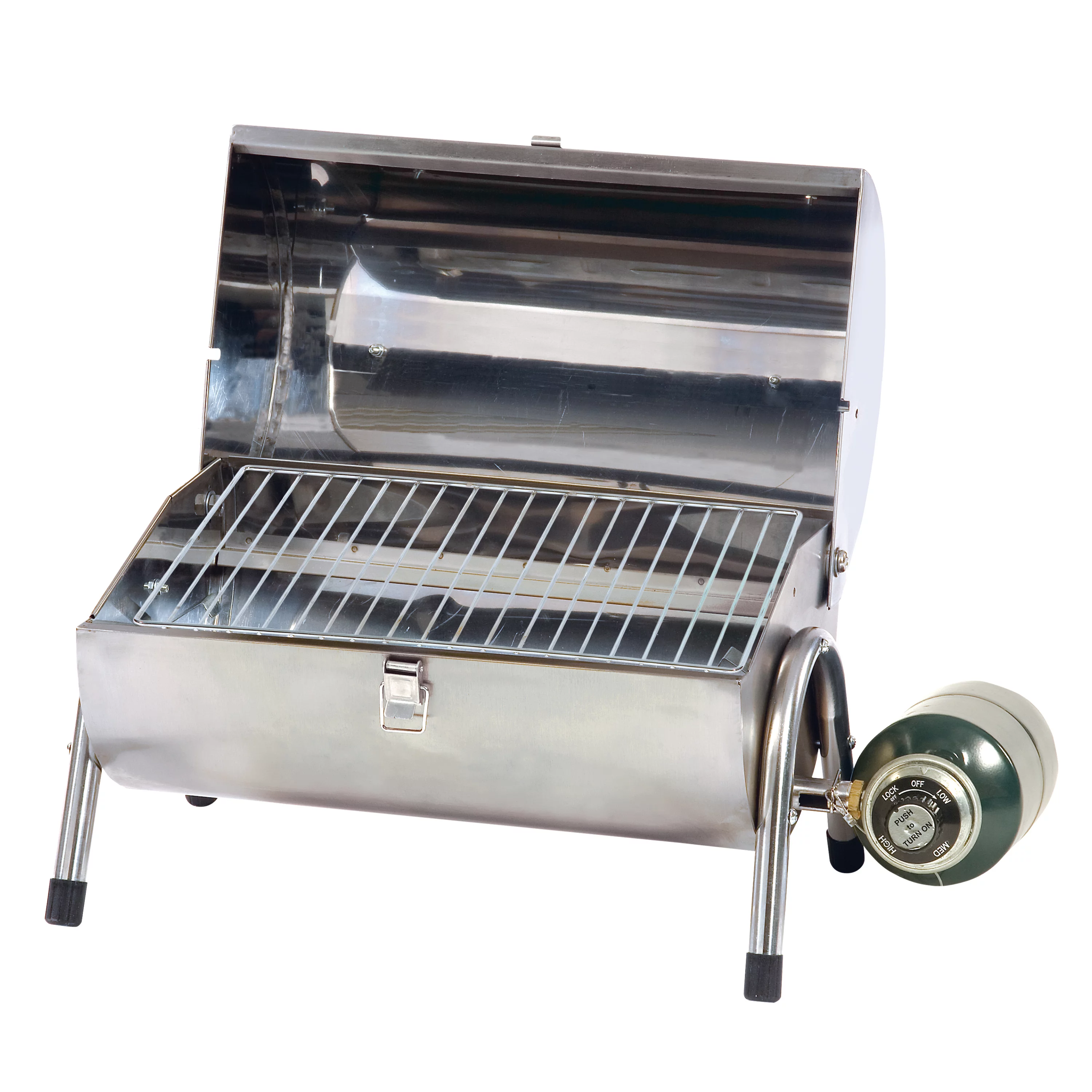 Stansport Stainless Steel Gas Barbeque Grill - Cheap Fitting
