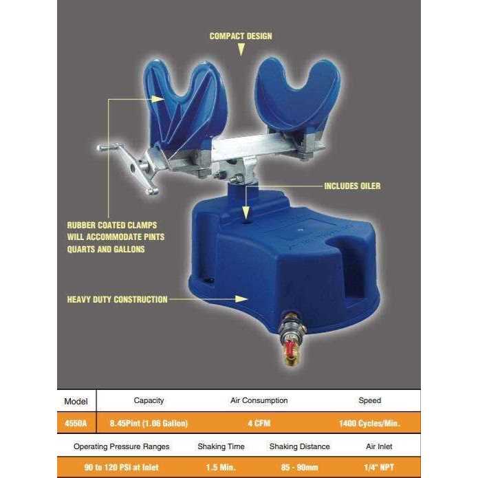 Air Operated Paint Shaker 4550A Astro Pneumatic - Cheap Fitting