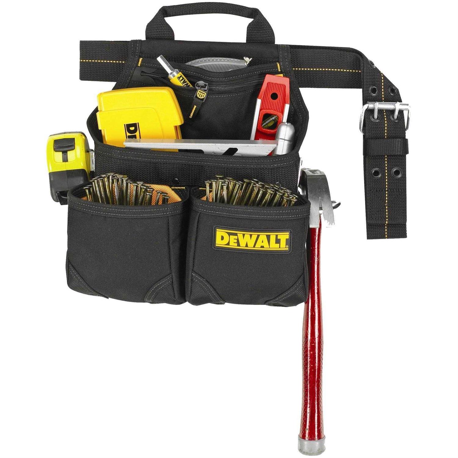 DeWalt 6 Pocket Framer’s Nail and Tool Bag - Cheap Fitting