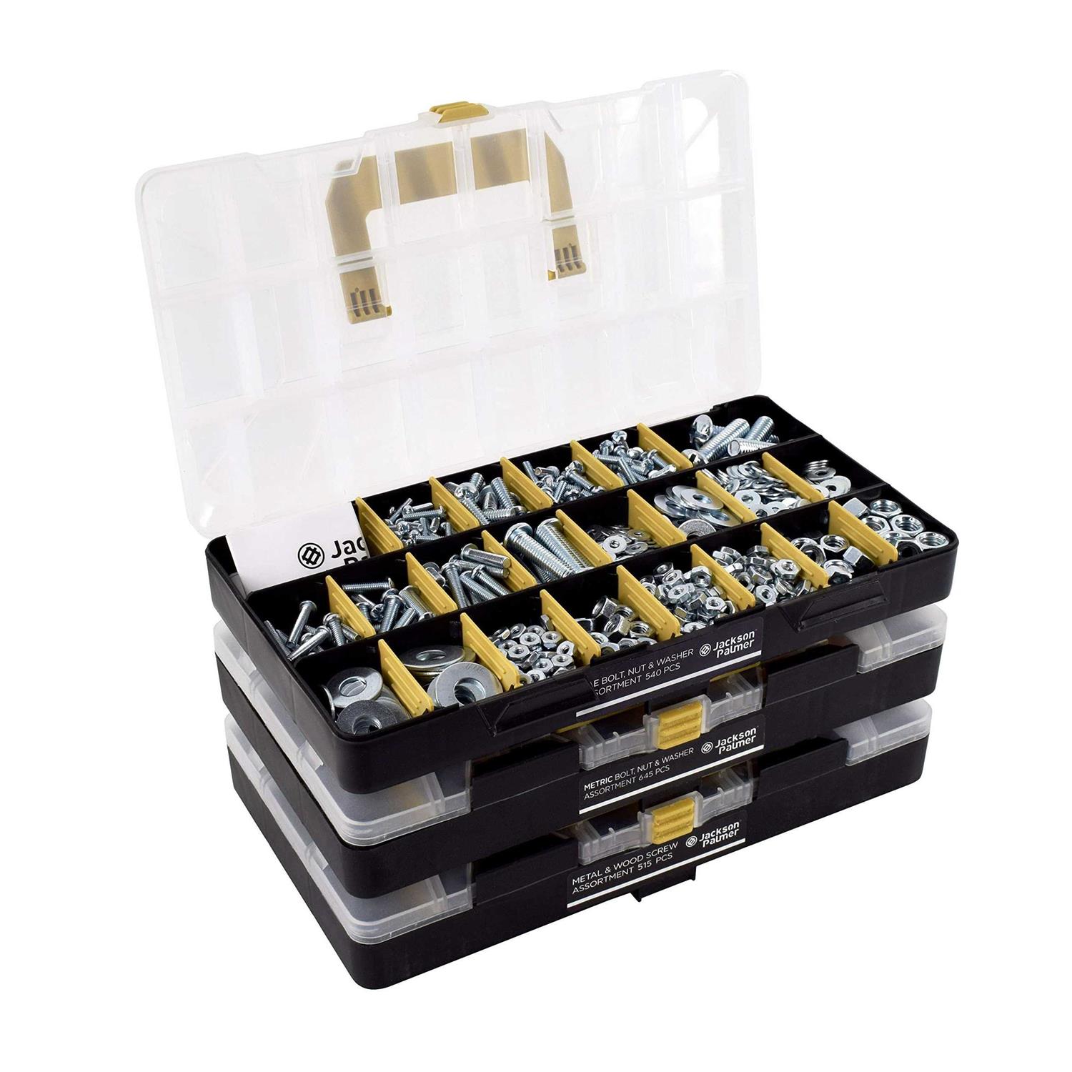 Jackson Palmer 2,050 Piece Hardware Assortment Kit with Screws - Cheap Fitting