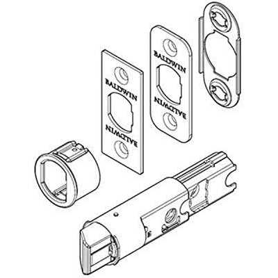 Baldwin Reserve 6 Way Adjustable Springlatch 8BR0305007 - Cheap Fitting